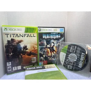 Xbox 360 Game Bundle: Titanfall, Dead Rising, Call of Duty, Halo 3 - Picture 1 of 1