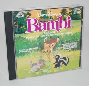 Walt Disney's Bambi, Original Motion Picture Soundtrack & Story CD-009, CD 1988 - Bild 1 von 6