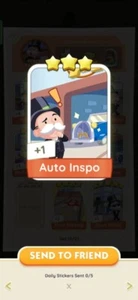 Monopoly Go - Auto Inspo 3 ⭐️ Sticker Set 14 (FAST DELIVERY) (Description) - Picture 1 of 1