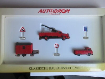 WIKING Autodrom - Klassisch.baufahrzeuge (VIII) - 990 28 - 1:87, Inutilizzato - Immagine 1 di 4