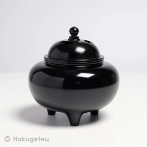 Quemador de incienso japonés tipo Rikyū simple, hecho de latón, ceremonia del té - Imagen 1 de 7