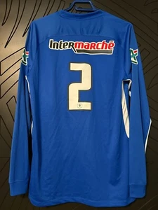 FC Annecy Jersey #2 Football Shirt Nike L Trikot Blue FFF Long France - Picture 1 of 3