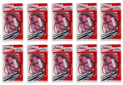 10 Pack 14 Gauge 2 Pin Male/Female Terminals Quick Disconnect Harness Automotive - Image 1 of 4