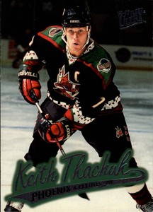 1996-97 Ultra Coyotes Hockey Card #136 Keith Tkachuk