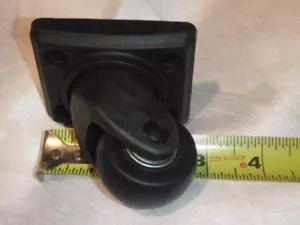 Caster wheels 1.5 in. Hardwood Safe Teflon and Steel Bearing - Picture 1 of 6