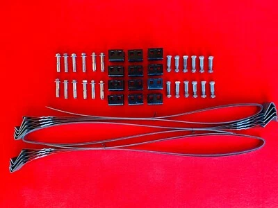 HOME PRIDE Mobile Home Parts Set of 12 Dry Concrete Anchors Tie Down Straps & Bolts