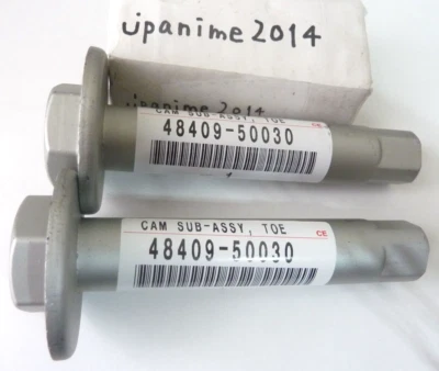 Toyota Lexus Genuine OEM Lower Front Control Arm Adjustment Bolt R＆L SET* - Image 1 of 2