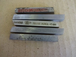 5/16" lathe cobalt tool steel lathe tools x 5 HSS - Picture 1 of 4