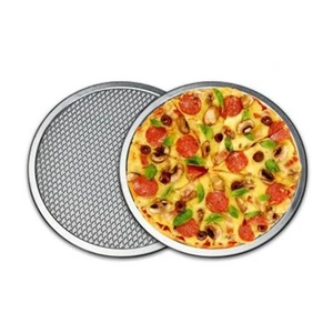 Bake to Perfection mit Aluminium Pizzagitterplatte für leckere Pizzen - Bild 1 von 36