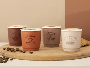 Darci Juego de tazas de café espresso - 90 ml - Imagen 1 de 3