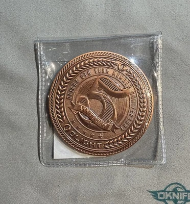 Moneda Aniversario Miembro Olight 5 Años - Imagen 1 de 2