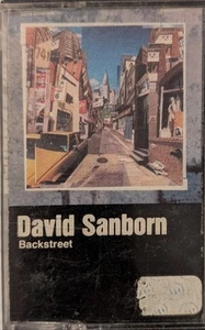 Vintage David Sanborn "Backstreet" Cassette Tape - Picture 1 of 4