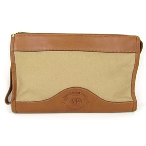 Bolso de Mano GHURKA Nº10 THE ENVIADO De Colección Marrón MH Logo Garra Raro Para Hombre - Imagen 1 de 10