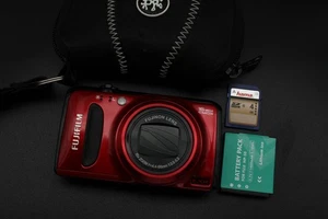 Fujifilm Digital Camera FinePix F500 EXR 16.0MP Red Tested - Picture 1 of 5