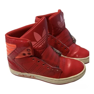 Adidas Adi High EXT Red Pink White G65894 Grade School Youth Size 5 - Image 1 of 4