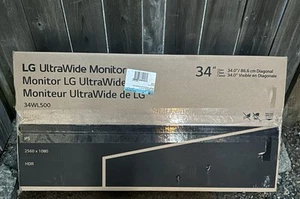 LG - 34" IPS LED UltraWide Monitor FreeSync mit HDR 34WL500-B NEUWERTIG! - Bild 1 von 2