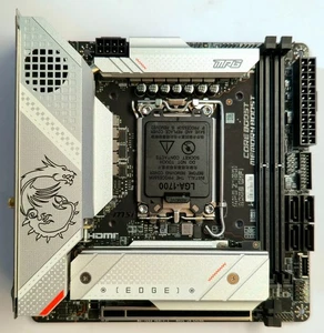 MSI MPG Z790I EDGE WIFI (Zócalo LGA 1700) Intel Z790 Mini-ATX DDR5 Wi-Fi 6E - Imagen 1 de 3