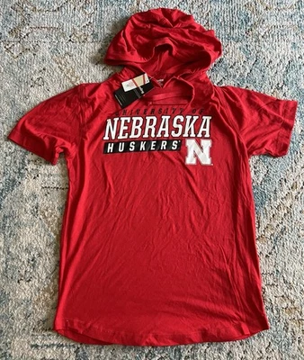 Fanatics Nebraska Cornhuskers University Camiseta Manga Corta Sudadera con Capucha Talla Mediana Foto 1 de 2