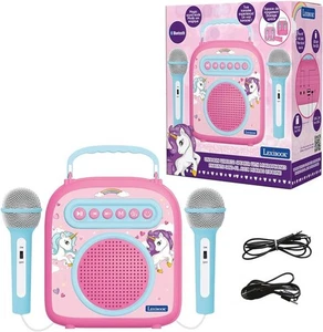 Unicorn Karaoke Speaker Wireless With Auxin Jack Microphone & Carry Strap - Picture 1 of 8