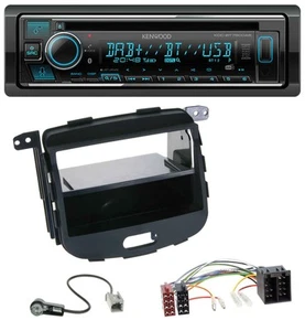 Kenwood MP3 Bluetooth DAB USB CD Autoradio für Hyundai i10 2008-2013 Rubber Touc - Bild 1 von 8