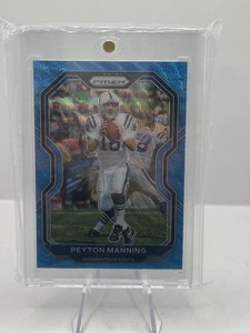 Peyton Manning Blue Simmer Prizm 018/199 (Maglia #/Colore) 2020 Panini Prizm #91 - Foto 1 di 2
