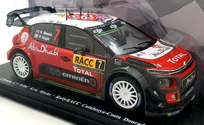 Altaya 1/24 Scale Diecast AL5122A - Citroen C3 WRC K.Meeke RACC #7 2017 - Image 1 of 4