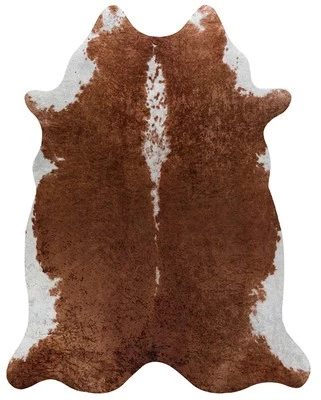 8x10 Dalyn Brown Animal Print Shaded Gradient Area Rug MT2 - Aprx 7' 9" x 9' 7" - Image 1 of 2