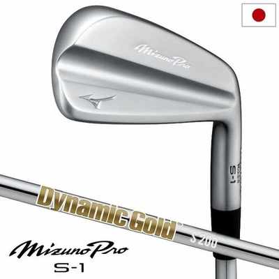 Mizuno Pro S-1 Iron Set (No.5-PW) Dynamic Gold HT Steel Shaft 2025 Japan Model - Image 1 of 3