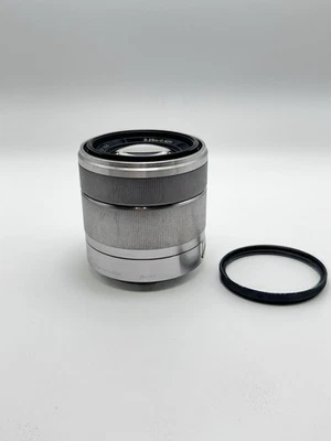 SONY SEL1855 18-55mm f/3.5-5.6 OSS E-Mount Lens Silver - image 1 of 4