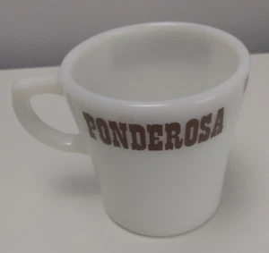 Vintage Pyrex Ponderosa Milk Glass Coffee Mug Corning USA 709 31 - Picture 1 of 7