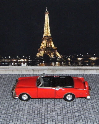 Packard Caribbean convertible rouge 1953 WELLY 1:38 (à friction) - Photo 1/4