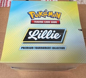 Pokemon TCG Lillie PREMIUM TOURNAMENT COLLECTION DISPLAY BOX Sealed 4 Cartons - Picture 1 of 3