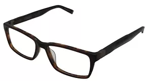 John Varvatos Rectangle Mens Brown Eyewear Plastic Frame V364. 53mm - Picture 1 of 12