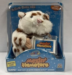 Webkinz Mazin Hamster NWT & Sealed Code First Edition GANZ Factory Sealed Read - Picture 1 of 5