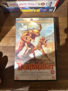 Deathstalker - VHS - Rare Rental Version - 1983 - Horror - Pre-Cert - Picture 1 of 3