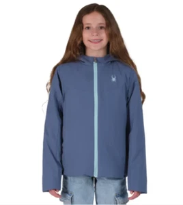 Spyder Youth Superlite Girls Jacket Blue, Size Medium 10/12 NWT - Picture 1 of 4