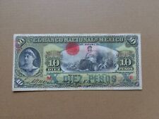 MEXICO banknote 10 pesos 1908 combined shipping up to 10 notes (c)