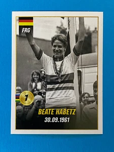 Panini 2021 UCI Road World Championships Sticker n. 63 Beate Habetz - Imagen 1 de 1