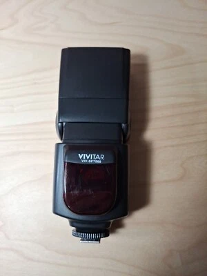 Vivitar Advanced Digital DSLR Flash for Digital Cameras VIV-SF7500 Nikon / Canon - Image 1 of 4