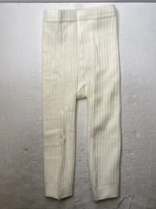 Girls Leggings • Ivory • Size M - Picture 1 of 2