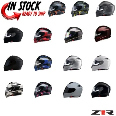 2025 Z1R SOLARIS 2.0 MODULAR MOTORCYCLE HELMET - PICK SIZE & COLOR - Image 1 of 4