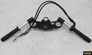 93-01 KAWASAKI NINJA ZX1100 ZX11 RIGHT LEFT HANDLEBAR CLIPON UPPER TOP FORK TREE - Picture 1 of 11
