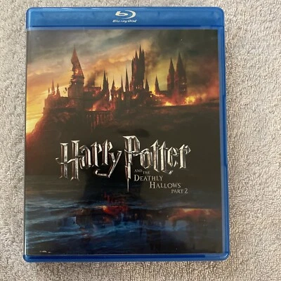 Harry Potter and the Deathly Hallows Part 2 (Blu-ray/DVD, 2011) 4 Cd  Bonus Disc - Image 1 of 4