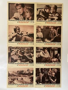 My Blood Runs Cold 1965 Vintage Lobby Card Set with Joey Heatherton - Picture 1 of 9