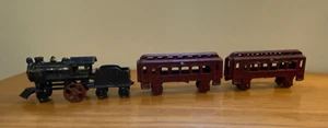 Antique Cast Iron Floor Train Original Toy Hubley AC Williams aw-92 - Picture 1 of 11