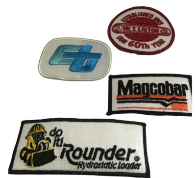 Embroidery Patch Bundle: W.T. Liston, CT, Magcobar, Hydrostatic Loader - Image 1 of 4