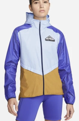 Nike Estelo Running Mujer Sport Chaqueta para Correr Suéter Azul TALLA M L Nuevo - Imagen 1 de 4