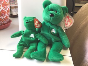 four leaf clover beanie baby