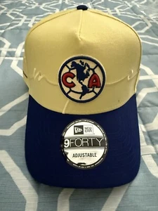 Club America BICAMPEONES Men’s New Era 9 Forty Adjustable Authentic Hat - Picture 1 of 11