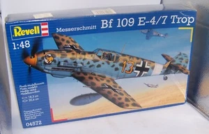 1:48 REVELL MESSERSCHMITT BF109 E-4/7 TROPICAL GERMAN LUFTWAFFE WWII 4572 NIB - Picture 1 of 5